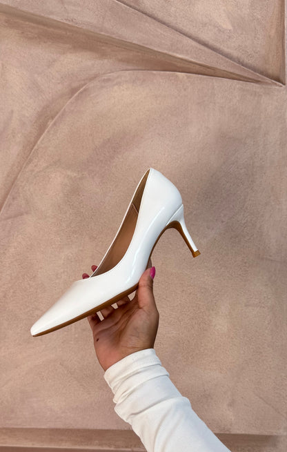 CLASSIC WHITE PUMPS 6 CM | EU 33-37