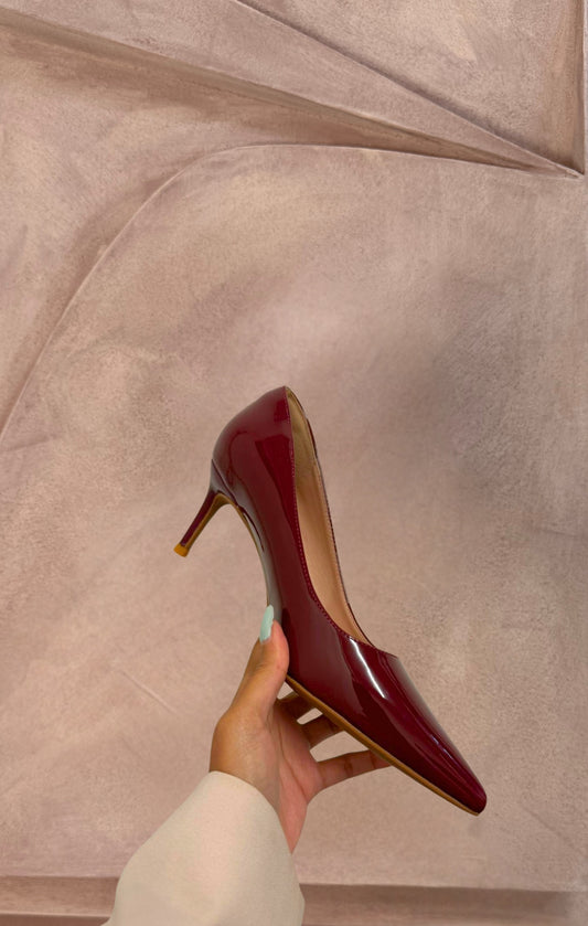 CLASSIC WINE RED PUMPS 6 CM | EU 33-37